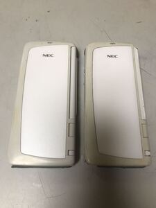 K590/NEC ハンディーターミナル PB3700 （ PWPX187W03 )　　2台セット　動作未確認