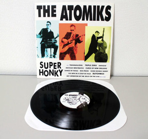 【LP】THE ATOMIKS / SUPER HONKY 海外盤　702-18　中古美品