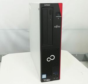 【メモリ32GB】FUJITSU ESPRIMO D587/RX Core i7 7700 メモリ32GB 新品SSD 2.5インチ512GB Windows 11 Pro 64bit 中古PC【H24071913】