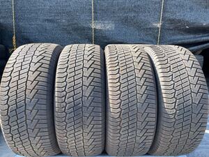 F-365　８分山前後♪265/60R18　コンチネンタル NorthContact NC6 スタッドレス★2020年製 ４本★検品済　直接手渡し、タイヤ交換可能！