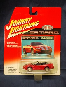 ジョニーライトニング 1/64 02年型 シボレー カマロ 35周年記念 コンバーティブル JOHNNY LIGHTNING Chevrolet Camaro 35th Anniversary