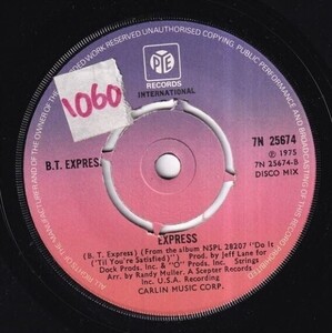 B.T. Express - Express / Express (Disco Mix) (A) SF-N477