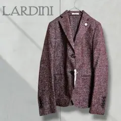 【LARDINI 】新品(定価11万)ツイードテーラードジャケット　アルパカ混