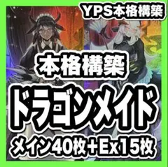 遊戯王　ドラゴンメイドデッキ　本格構築　金満で謙虚な壺　禁じられた一滴　②