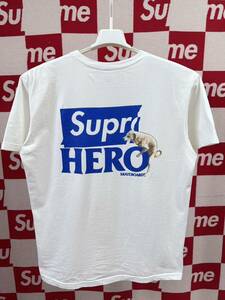 ☆超激レア☆Supreme ANTIHERO Dog Tee White 半袖Tシャツ シュプリーム アンチヒーロー ドッグ Tシャツ ホワイト 