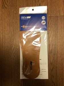 SEVレザーインソール セブ LEATHER INSOLE nano SEV フォーマル革靴 本革インソール 足楽 疲れ防止 未使用品 フリーサイズ レア品