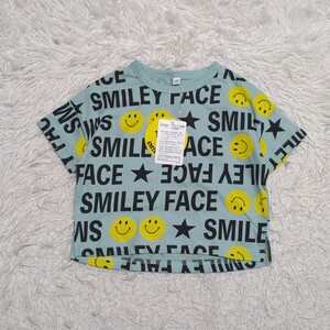 【送料無料】タグ付き未使用　SmileyFace　スマイリーフェイス　 半袖　 Tシャツ　100cm　キッズ　子供服