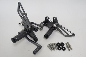 CNC 調整式 ニンジャ　EX250 NINJA250R 08-12年バックステップ　灰 【st-ninja250-08d】