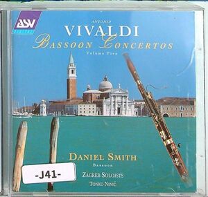 【ASV】　ヴィヴァルディ：ファゴット協奏曲全集 Vol.5　　ダニエル・スミス（Ｆｇ）　バロック　-J41-　CD
