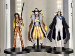 【ジャンク】ワンピース DXF スタンピード ロー バギー ルッチ フィギュア