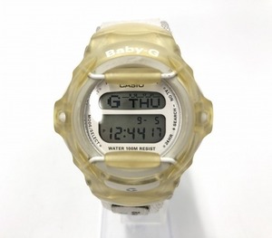 カシオ CASIO 腕時計 デジタルウォッチ G-SHOCK ジーショック クォーツ式 クリア ホワイト系 BG-151