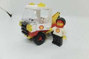 LEGO #6628-1 Shell Tow Truck 街シリーズ　オールドレゴ　ミニフィグのおまけ付き