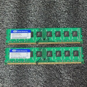TEAMGROUP DDR3-1600MHz 16GB (8GB×2枚キット) TED38192M1600C11 動作確認済み デスクトップ用 PCメモリ 