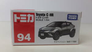 ◆未開封・新品　希少　絶版　トミカ　94　トヨタ　C-HR　1/64　Toyota C-HR