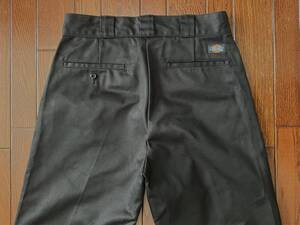 ディッキーズ DICKIES 874 オリジナルフィット ワーク チノパンツ 32 黒 ブラック ジッパー チノパン 検索 チカーノ スケボー バイカー