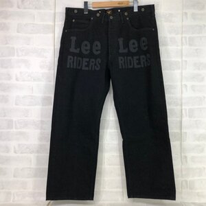 Lee RIDERS 101 リー ライダース LM9685 サスペンダーボタン付き ピエロパンツ ブラック デニムパンツ SIZE:M MU632022080804 