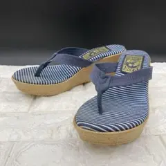 Island slipper アイランドスリッパ トングサンダル 9 厚底 美品