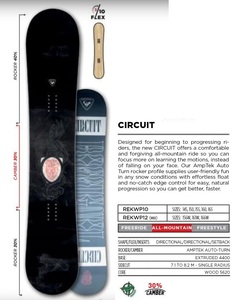 63%OFF!★Rossignol SnowBoard2022★ALL MOUNTAIN/CIRCUIT 150cm