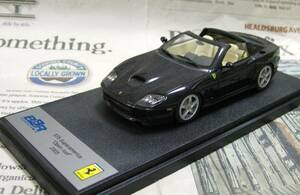 ★激レア絶版*BBR*1/43*Ferrari 575 Superamerica Open Roof デイトナブラック*フェラーリ≠MR