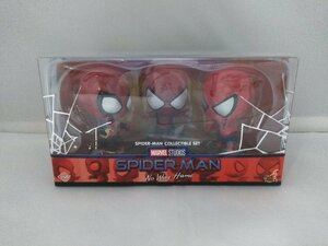 （未開封品）スパイダーマン(3体セット)「スパイダーマン：ノー・ウェイ・ホーム」 Cosbi サイズS　フィギュア　ホットトイズ