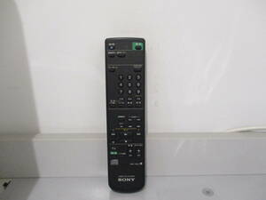 SONY RMT S50J VIDEO CD PLAYER リモコン