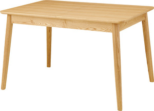 エクステンションダイニングテーブル HOT-511TNA テーブル エクステンション 伸長 ナチュラル 天然木 北欧 シンプル おしゃれ 木製