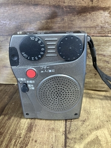 C1e SANYO サンヨー RP-EC01(S) 三洋電機株式会社 FM/AM ブザー ライト 動作未確認 現状品