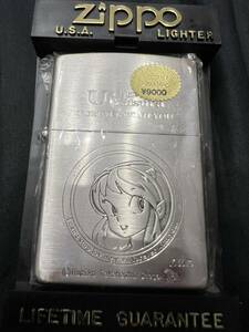 No.688 新品未使用　zippo うる星やつら ラムちゃん ライター 高橋留美子 ジッポー URUSEI YATSURA brass ゴールド　ビンテージ オイル