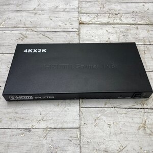 ♭M♭ HDMI SPLITTER ８口 中古品 通電確認済み ♭J-231117