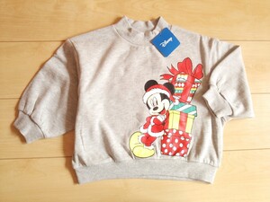 子供服ミッキーマウス*裏起毛トレーナー*送料無料キッズ*Disneyディズニークリスマス