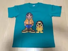 キャラクターTシャツと黒キャップセット