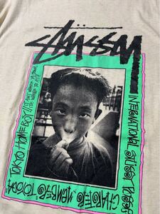 年末年始Special最初期!!【STUSSY TOYODA】stedmantag/deadstock!!goodsizeＸＬ!!collector item!!80