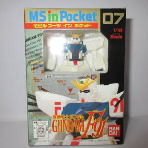 1993 当時物 バンダイ BANDAI 1/144 機動戦士 Ｖガンダム MS IN POCKET モビルスーツ イン ポケット 07 ガンダムF91 アクション フィギュア