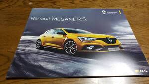 ルノーメガーヌR.S.（ルノースポール）カタログ☆2021年1月作成☆RENAULTMEGANE☆欧州車外車フランス車