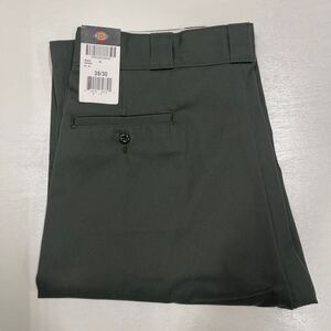 W38 オリーブ緑 新品 874 ディッキーズ DICKIES オリジナル 874 USA MODEL ワークパンツ 3