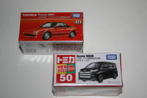 【限定】トミカプレミアム トヨタ MR2 発売記念仕様＋トミカ トヨタ ノア 初回特別仕様 セット 新品 未開封品