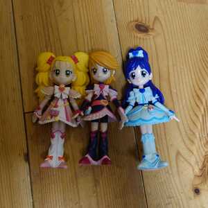 ふたりはプリキュア マックスハート フィギュア　キュアブラック　キュアホワイト　シャイニールミナス