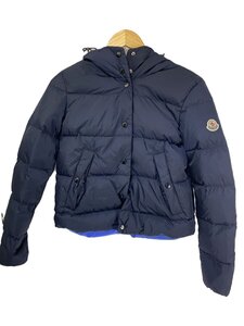 MONCLER◆モンクレール/ダウンジャケット/O/ナイロン/NVY/無地/E20934684405