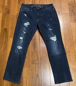 ■AMERICAN EAGLE OUTFITTERS■アメリカンイーグルのストレッチデニム(ジーンズ)■SLIM・W30