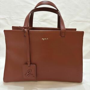 1円 agnesb アニエスベー sophie 2way ミニトートバッグ