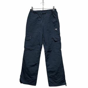 ●洗濯プレス済み● PUMA プーマ カーゴデザイン ナイロントラックパンツ sizeM【1477】