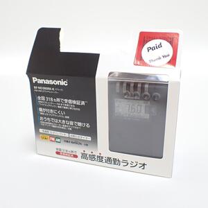 CE125 パナソニック RF-ND380RK FM/AM 2バンドラジオ