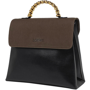 ロエベ LOEWE ベラスケス ハンドバッグ 2WAY ショルダーバッグ ハンドバッグ レザー ブラック ブラウン レディース 【中古】