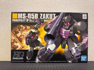 MS-06R ザクI 黒い三連星仕様 （1/144スケール HGUC 068 機動戦士ガンダム（MSV） 0145382）