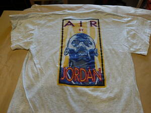 90ｓVintage　NIKE　AIR　JORDAN【AIR BY】　T-shirts　銀タグ　米国製　size　XL 　