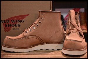 【7D 箱付 未使用 23年】レッドウィング 8208 アイリッシュセッター ダスティローズ ラフアウト ピンク ブーツ redwing HOPESMORE