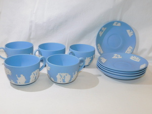 WEDGWOOD ウェッジウッド　カップ＆ソーサー5客set　未使用品　1円スタート！！