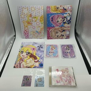 【アイカツ-グッズ】ポスター ＆CD 輝きのエチュード ＆ポストカード＆シール