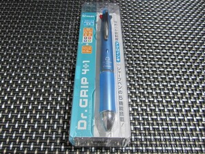 ☆必需品 新品未開封 PILOT パイロット 多機能筆記具 ドクターグリップ4+1 4色ボールペン0.5mm+シャープ0.5mm アイスブルー PBKHDF1SEFIL