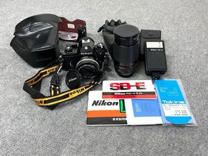 Nikon ニコン EM NIKKOR 50mm 1:1.8 フィルムカメラ カメラ レンズ 35-135mm 1:4-4.5 付属品有 ①